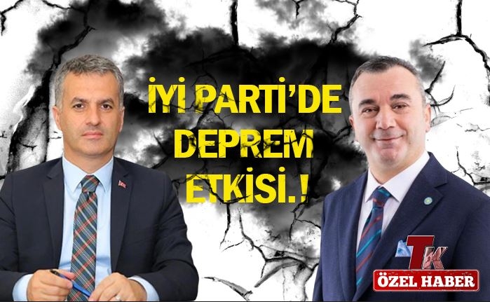 YOMRA DA BÜYÜK KRİZ; İYİ PARTİDE DEPREM ETKİSİ.!