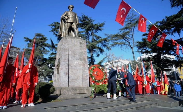 TRABZON'UN KURTULUŞU’NUN 106. YIL DÖNÜMÜ TÖRENLERLE KUTLANDI
