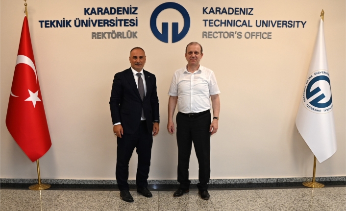 ULAŞTIRMA VE ALTYAPI BAKANLIĞI DENİZCİLİK GENEL MÜDÜRÜ, KTÜ REKTÖRÜNÜ ZİYARET ETTİ
