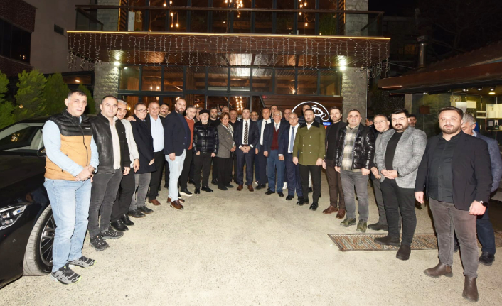 BAŞKAN KAYA, TRABZON İŞ DÜNYASININ TEMSİLCİLERİYLE BİR ARAYA GELDİ
