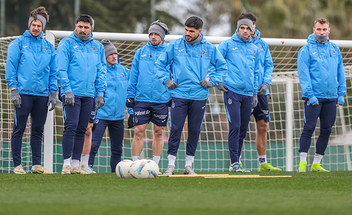 TRABZONSPOR GALATASARAY MAÇINA HIZ KESMEDEN HAZIRLANIYOR