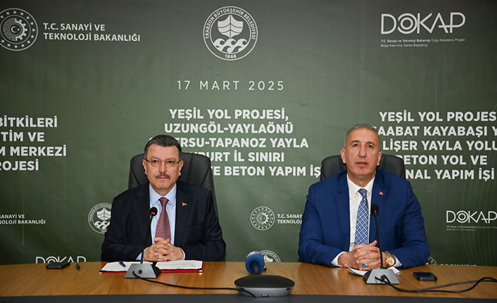 BÜYÜKŞEHİR'İN PROJELERİNE DOKAP’TAN 82 MİLYON TL HİBE