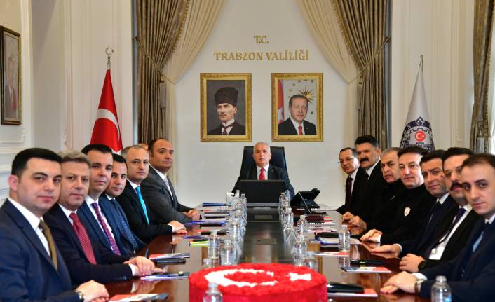 İL GÜVENLİK VE ASAYİŞ KOORDİNASYON KURULU TOPLANTISI GERÇEKLEŞTİRİLDİ