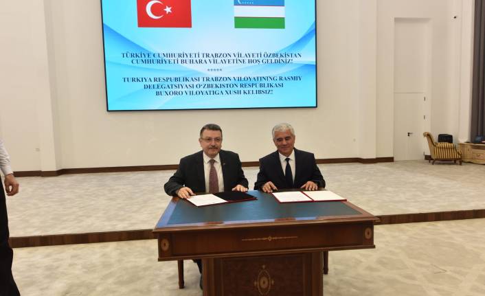 TRABZON İLE BUHARA KARDEŞ ŞEHİR OLDU