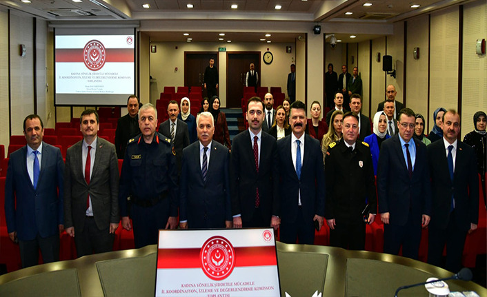 KADINA YÖNELİK ŞİDDETLE MÜCADELE KOORDİNASYON TOPLANTISI GERÇEKLEŞTİRİLDİ