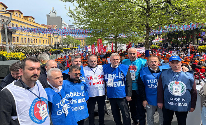 TRABZON’DA 1 MAYIS ÇOŞKUYLA KUTLANDI