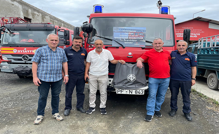 DOĞDUĞU KÖYÜ UNUTMADI, İTFAİYE ARACI KAZANDIRDI
