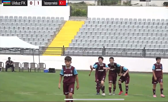 TRABZONSPOR U12 TAKIMI, ULDUZ CUP’A GALİBİYETLE BAŞLADI