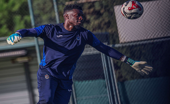 ANDRE ONANA İLK  ANTREMANINA ÇIKTI