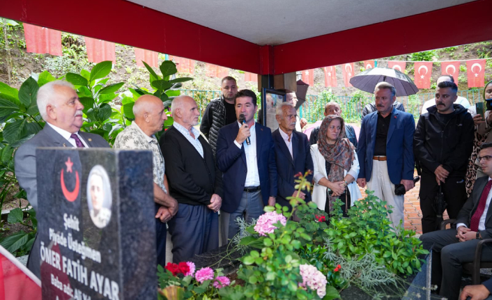 BAŞKAN KAYA: “BU TOPRAKLARDA ŞEHİTLERİMİZ SAYESİNDE HUZUR İÇİNDE YAŞIYORUZ”