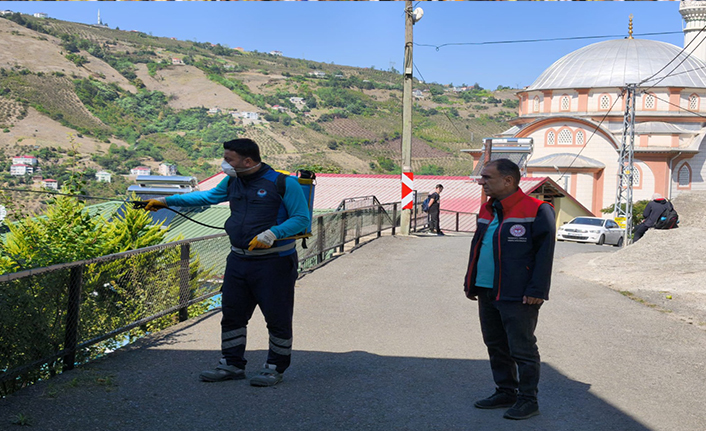 KIŞLAK MÜCADELESİ HIZ KESMEDEN DEVAM EDİYOR
