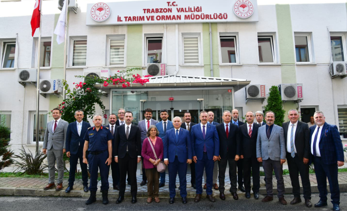 VALİ YILDIRIM'DAN TARIM VE ORMAN İL MÜDÜRLÜĞÜNE ZİYARET