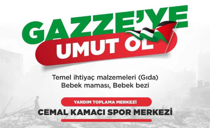  GAZZE İÇİN YARDIM SEFERBERLİĞİ