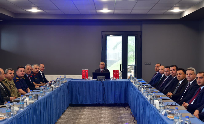 GÜVENLİK VE ASAYİŞ KOORDİNASYON KURULU TOPLANTISI GERÇEKLEŞTİRİLDİ
