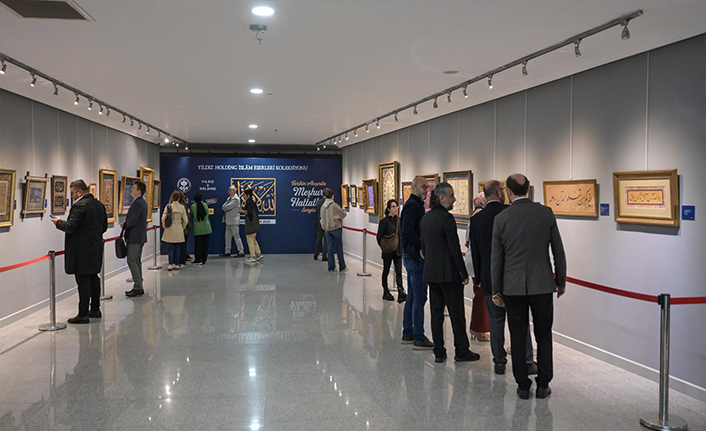 MEHŞUR HATTATLAR SERGİSİ BÜYÜK BEĞENİ TOPLADI