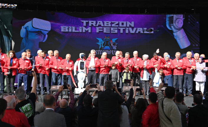 TRABZON BİLİM FESTİVALİ'NDE TÜRKİYE'DE BİR İLK GERÇEKLEŞTİ