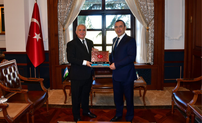 VALİ YILDIRIM BÜYÜKELÇİYİ AĞIRLADI