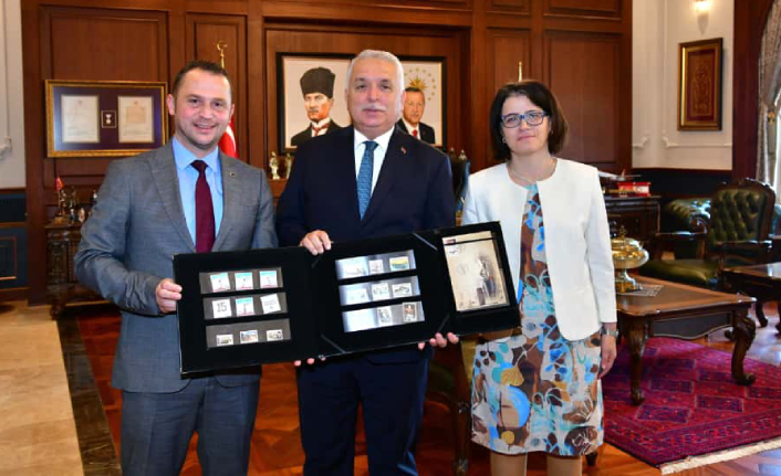 VALİ YILDIRIM,PTT TEŞKİLATINI KABUL ETTİ