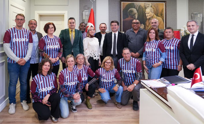 ERASMUS PROJE EKİBİ, BAŞKAN KAYA’YI ZİYARET ETTİ