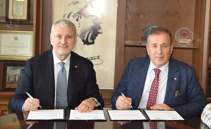 KARDEŞ ODA PROTOKOLÜ İMZALANDI