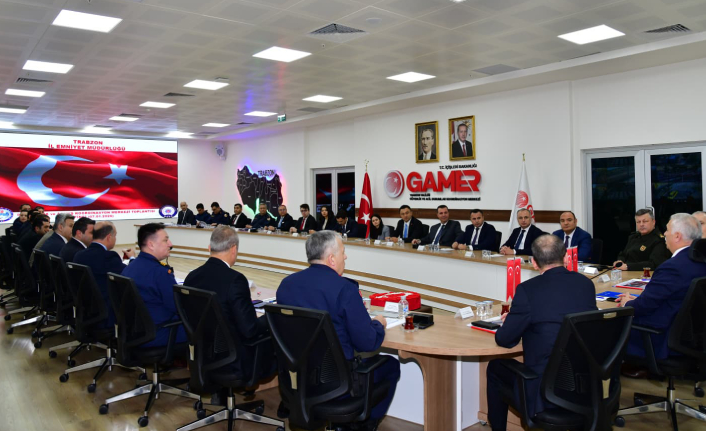 İL GÜVENLİK VE ASAYİŞ KOORDİNASYON KURULU TOPLANTISI YAPILDI