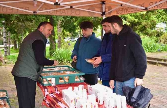 ORTAHİSAR BELEDİYESİ, SINAV HAFTASINDA DA ÖĞRENCİLERİN YANINDA