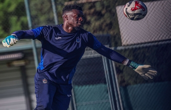 ANDRE ONANA İLK  ANTREMANINA ÇIKTI
