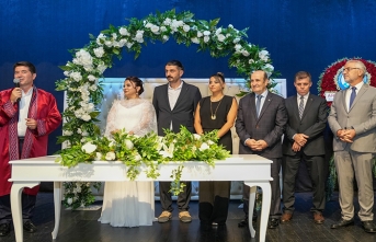 BAŞKAN KAYA, NİKAH MEMURU FATMA ÖZDEMİR’İN NİKAHINI KIYDI
