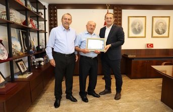 YILIN AHİSİ BAŞKAN EKİM'İN MİSAFİRİ OLDU