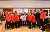 DOWN SENDROMLU MİLLİ SPORCULARA DESTEK