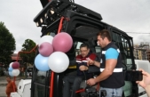 TİSKİ 19 İŞ MAKİNESİNİ ARAÇ FİLOSUNA KATTI