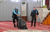 ORTAHİSAR BELEDİYESİ’NDEN CAMİLERDE RAMAZAN TEMİZLİĞİ