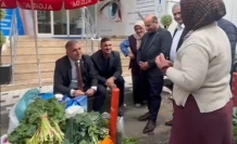 CHP ORTAHİSAR’DA SAHA MESAİSİ DEVAM EDİYOR