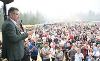 BAŞKAN GENÇ’TEN AKPINAR’DA YOL SÖZÜ
