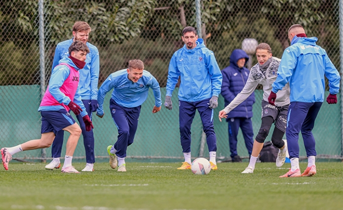 TRABZONSPOR BEŞİKTAŞ MAÇINA HAZIR