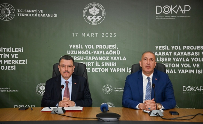 BÜYÜKŞEHİR'İN PROJELERİNE DOKAP’TAN 82 MİLYON TL HİBE