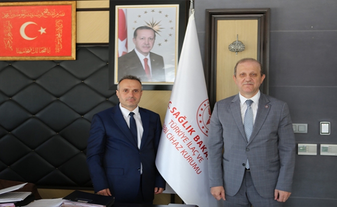 KTÜ Rektörü Prof. Dr. Hamdullah Çuvalcı’dan, TİTCK Başkanı Prof. Dr. Ahmet Ayar’a Ziyaret