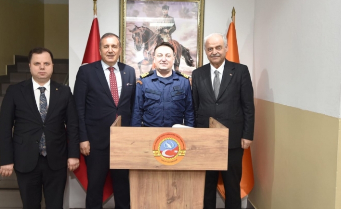 ÇELEBİ'DEN, DOĞU KARADENİZ GRUP KOMUTANINA ZİYARET