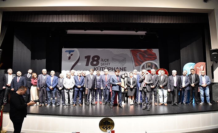 TRABZON’DA ŞEHİTLERİN ADI KÜTÜPHANELERDE YAŞATILACAK