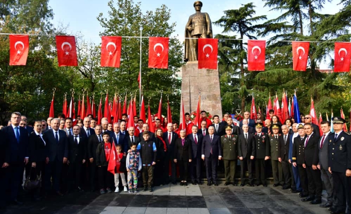 10 KASIM ATATÜRK’Ü ANMA TÖRENİ GERÇEKLEŞTİ