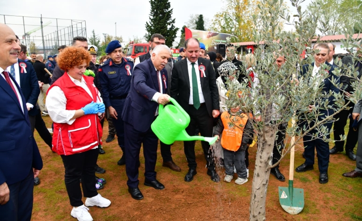 MİLLİ AĞAÇLANDIRMA GÜNÜ’NDE FİDANLAR TOPRAKLA BULUŞTU