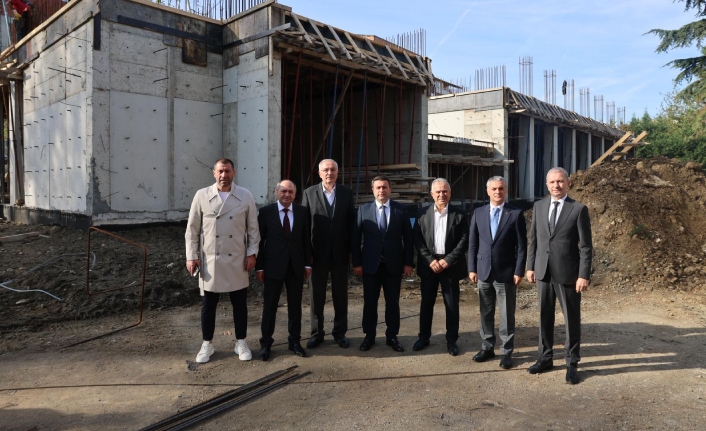 YOMRA VAKFI ANADOLU LİSESİ'NDE ÇALIŞMALAR HIZLA İLERLİYOR