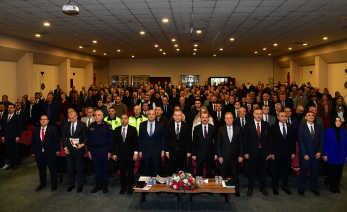 OKUL GÜVENLİĞİ TOPLANTISI GERÇEKLEŞTİRİLDİ