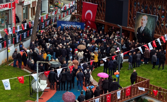 TRABZON, ENGELSİZ YAŞAM PARKI'NA KAVUŞTU