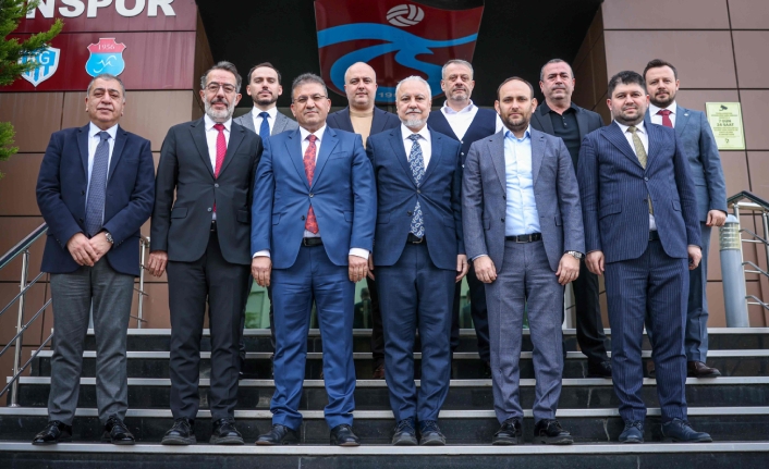 TRABZONSPOR'A, TÜRKİYE BAROLAR BİRLİĞİ'NDEN ZİYARET