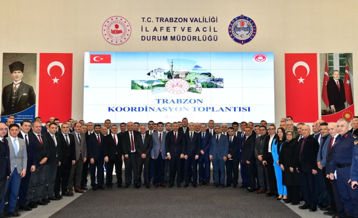 TRABZON KOORDİNASYON TOPLANTISI GERÇEKLEŞTİ